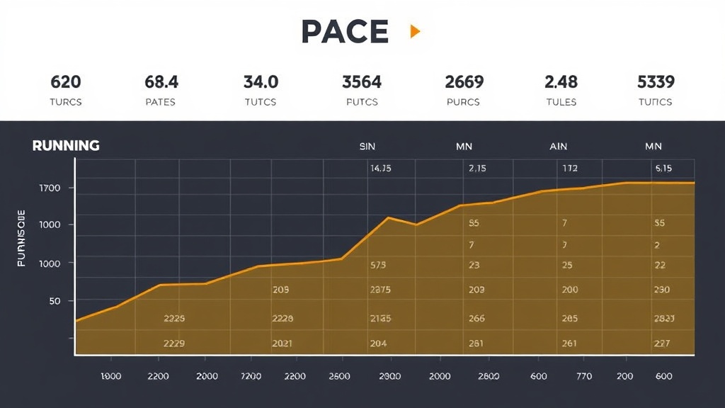 페이스 구간별 강도 범위와 특징을 시각적으로 표현한 분류 차트